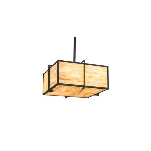 4 Light 34" Wide Pendant