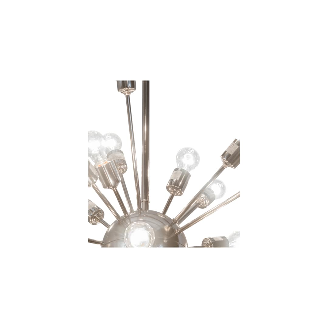 24 Light 36" Wide Abstract Pendant