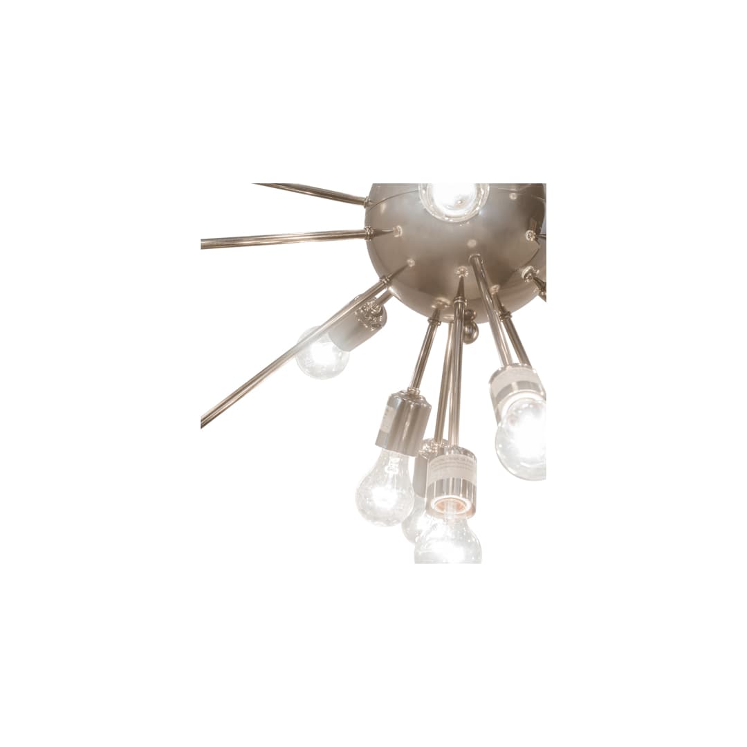 24 Light 36" Wide Abstract Pendant