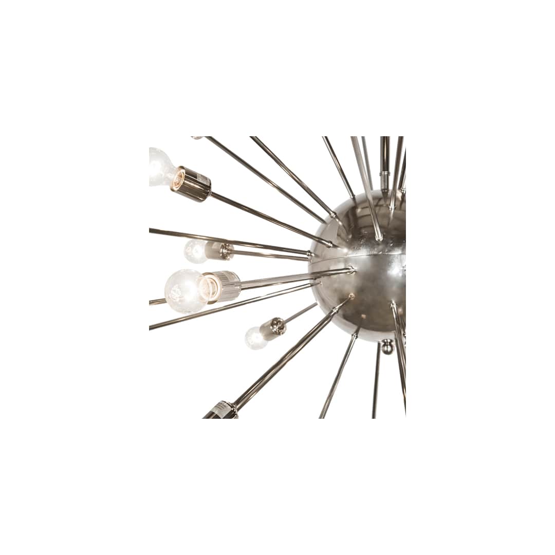 36 Light 72" Wide Abstract Pendant