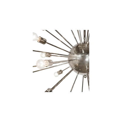 36 Light 72" Wide Abstract Pendant