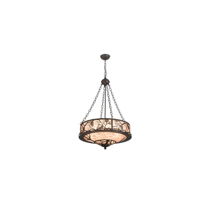 6 Light 24" Wide Pendant