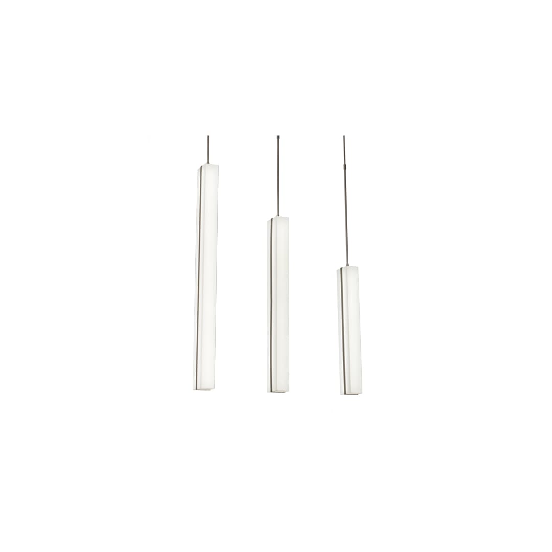 3 Light 51" Wide Linear Pendant