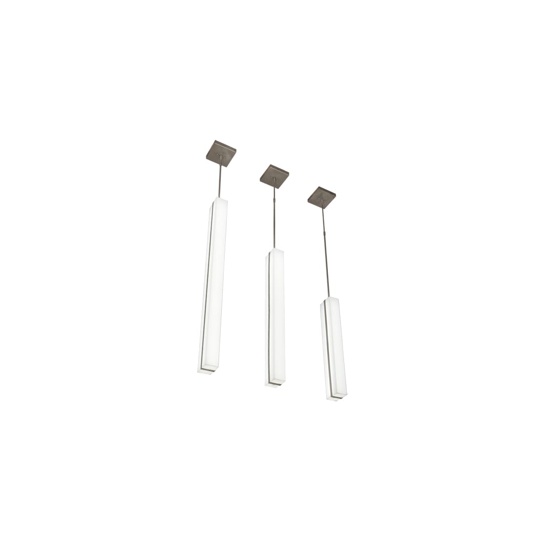 3 Light 51" Wide Linear Pendant