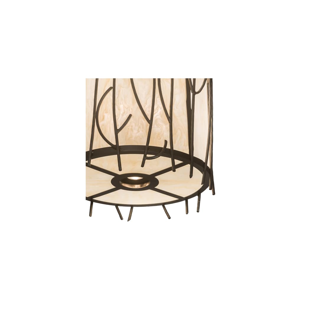 10 Light 18" Wide Pendant