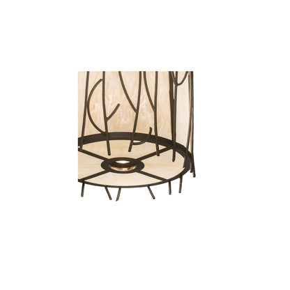 10 Light 18" Wide Pendant