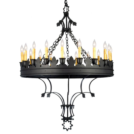 Seville 19 Light 36-1/2" Wide Taper Candle Chandelier
