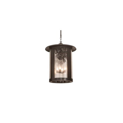 4 Light 24" Wide Pendant