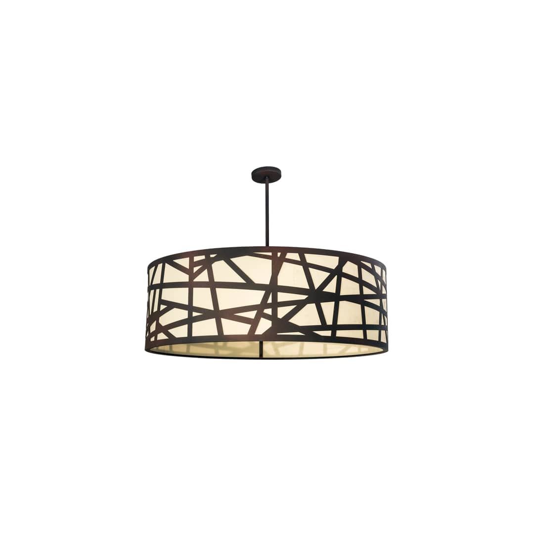 8 Light 48" Wide Pendant