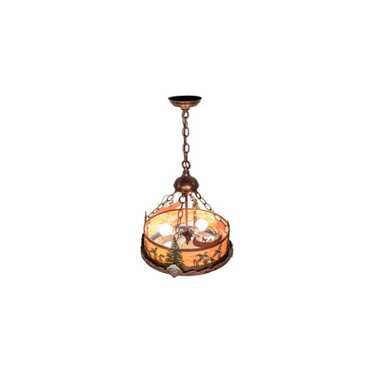 4 Light 16" Wide Pendant