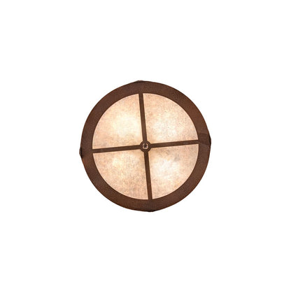 Boulders 4 Light 22" Wide Semi-Flush Drum Ceiling Fixture