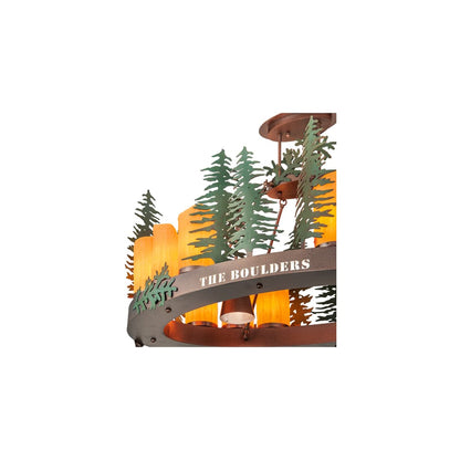 12 Light 26" Wide Pendant