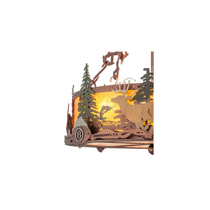 3 Light 16" Wide Pendant