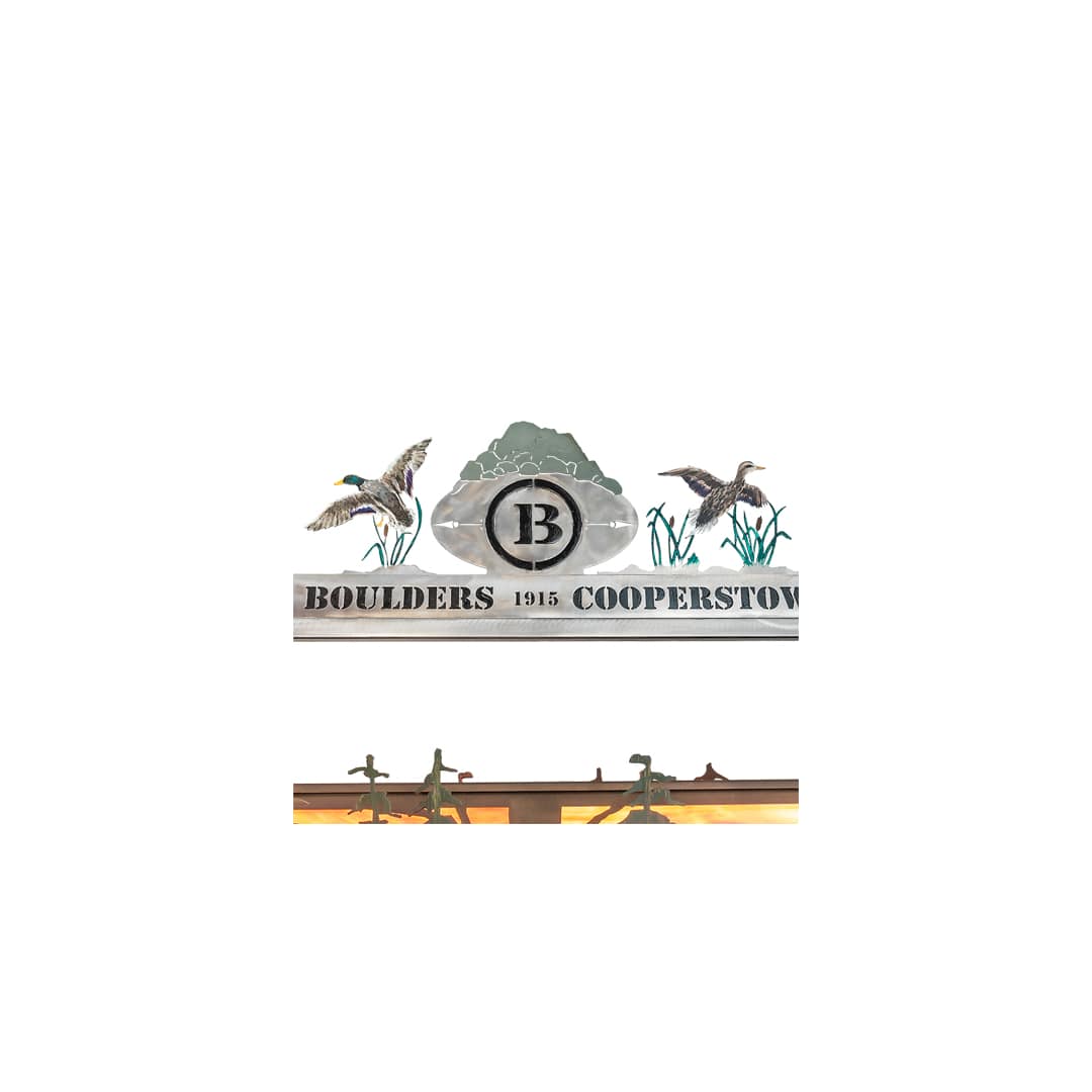 9 Light 72" Wide Billiard Linear Pendant