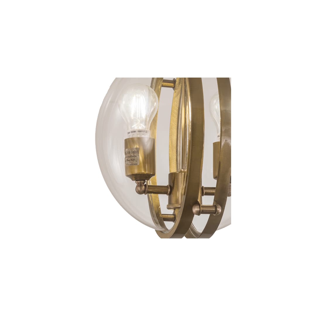 2 Light 11" Wide Pendant