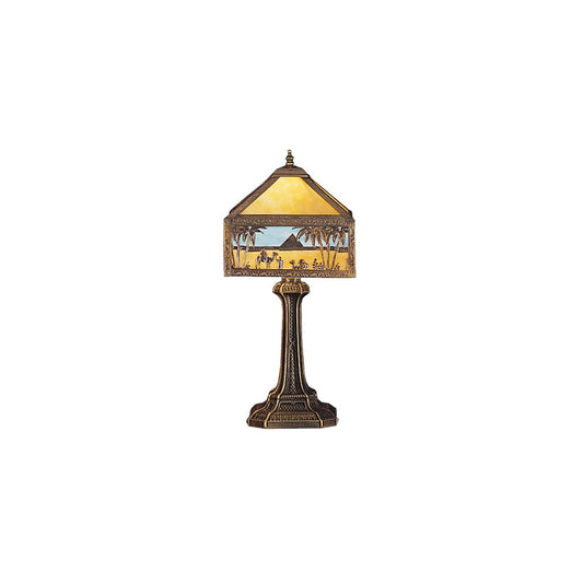 Camel Mission 20" Tall Buffet Table Lamp