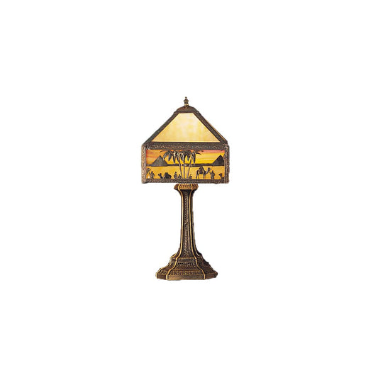 Camel Mission 20" Tall Buffet Table Lamp