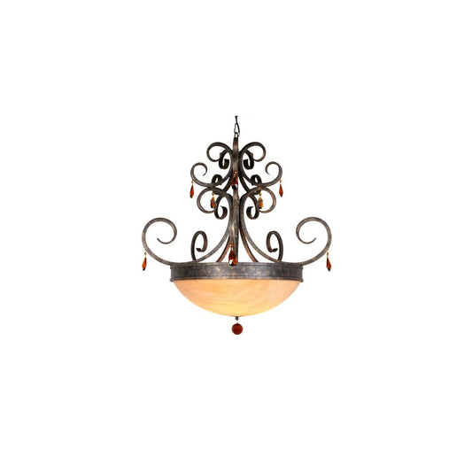 Serratina 5 Light 36" Wide Chandelier
