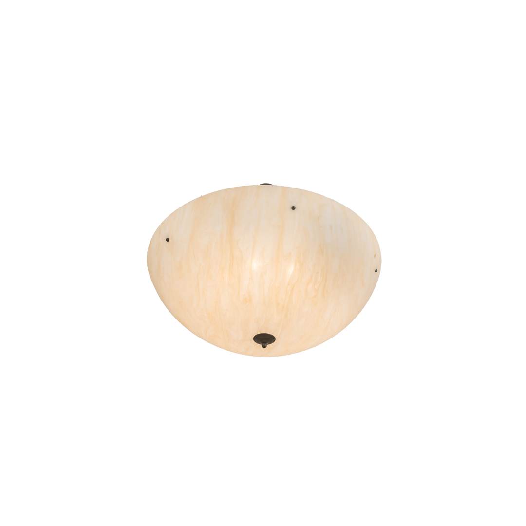 Madison 8 Light 48" Wide Semi-Flush Bowl Ceiling Fixture - Timeless Bronze Finish