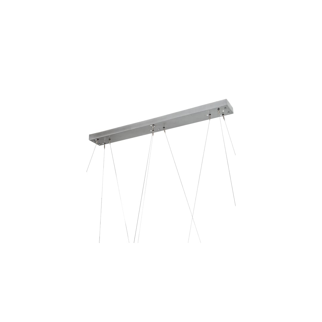 3 Light 72" Wide Linear Pendant