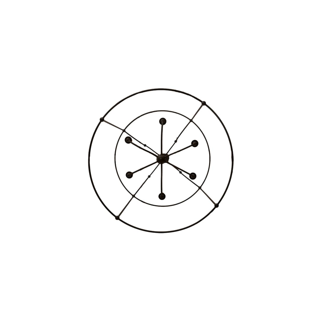 6 Light 42" Wide Taper Candle Pendant