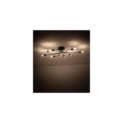 PipeDream Alva 8 Light 44" Wide Semi-Flush Linear Ceiling Fixture