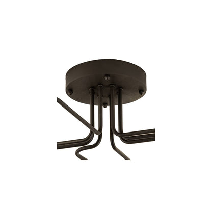 PipeDream Alva 8 Light 44" Wide Semi-Flush Linear Ceiling Fixture