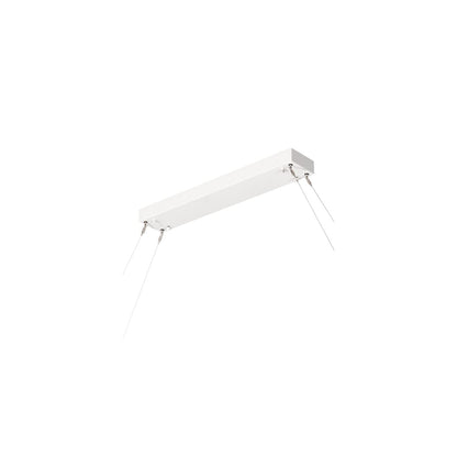 4 Light 84" Wide Abstract Linear Pendant