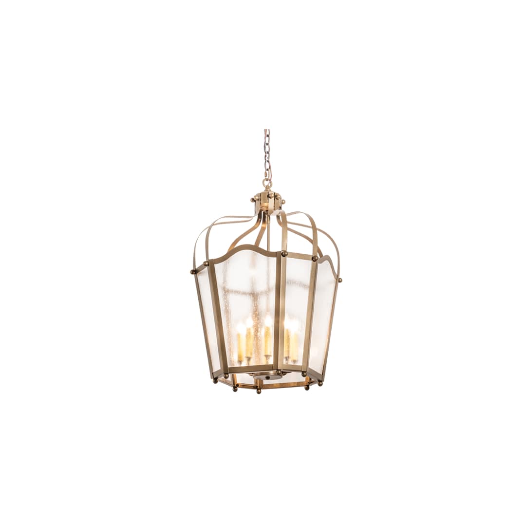 8 Light 22" Wide Taper Candle Pendant