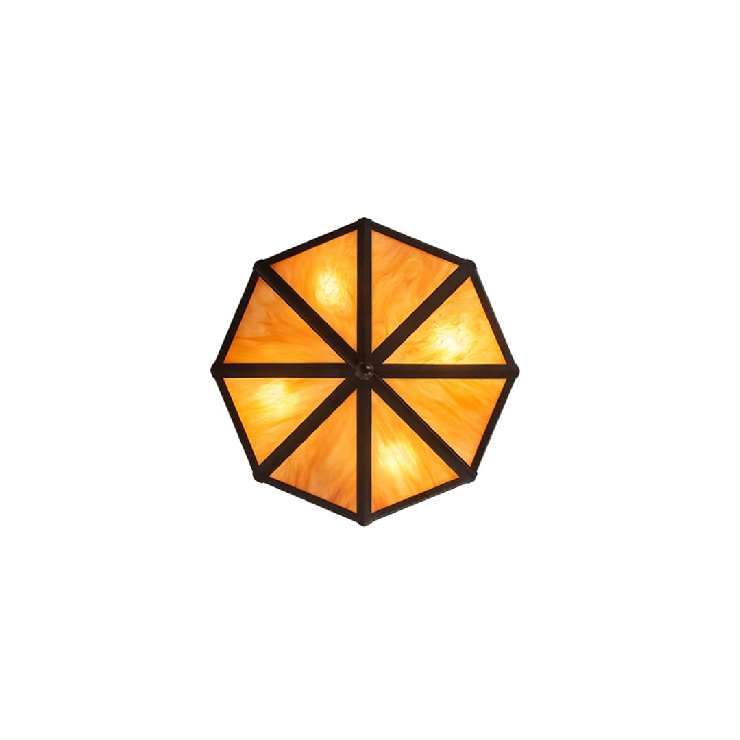 Pinecone 4 Light 16" Wide Flush Mount Ceiling Fixture