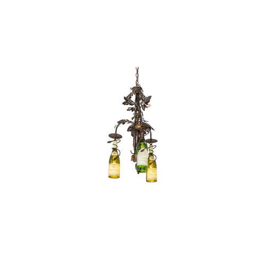 Tuscan Vineyard 3 Light 18" Wide Multi Light Pendant