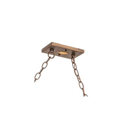 9 Light 60" Wide Linear Pendant