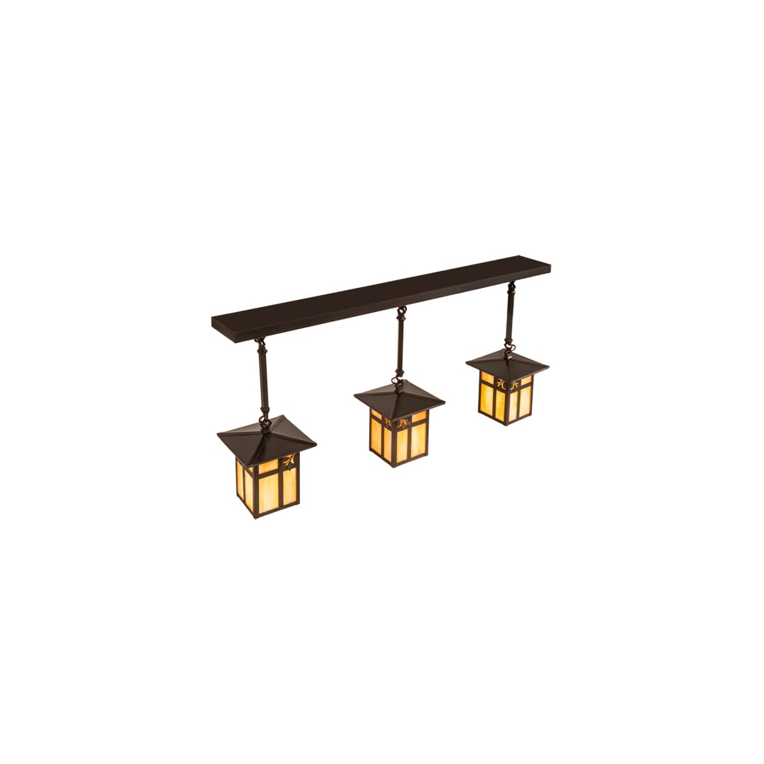 3 Light 36" Wide Linear Pendant