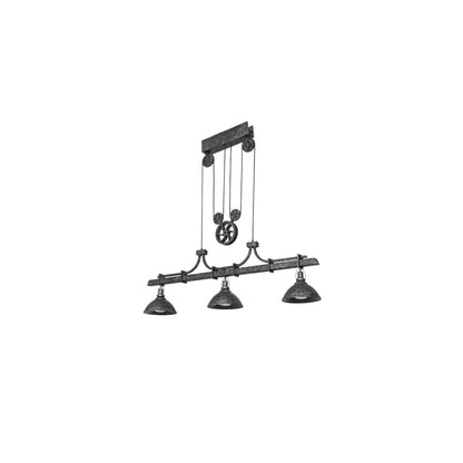 3 Light 67" Wide Linear Pendant