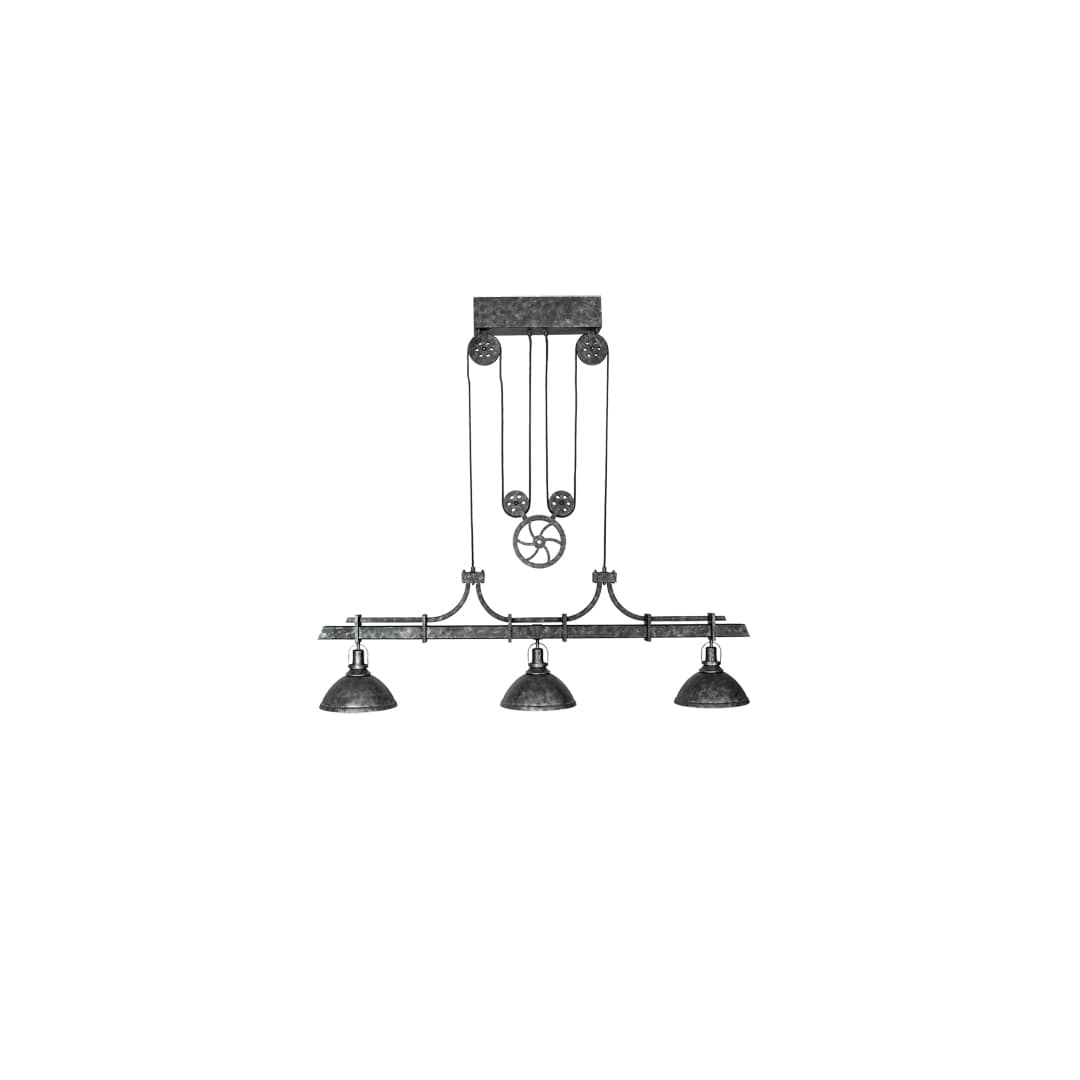 3 Light 67" Wide Linear Pendant