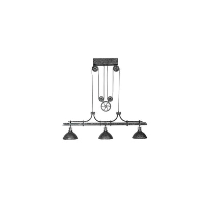 3 Light 67" Wide Linear Pendant