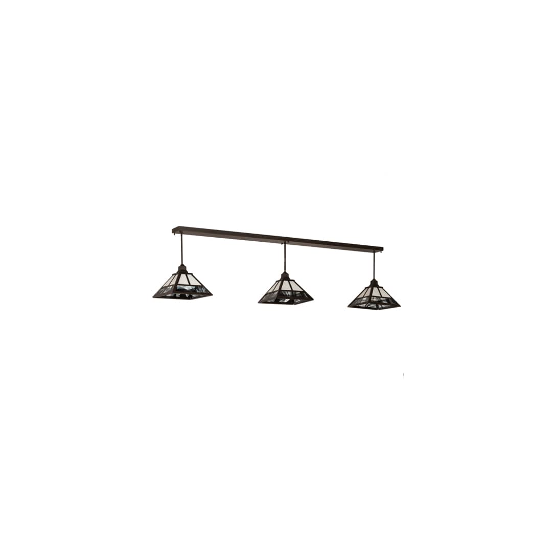 3 Light 84" Wide Linear Pendant