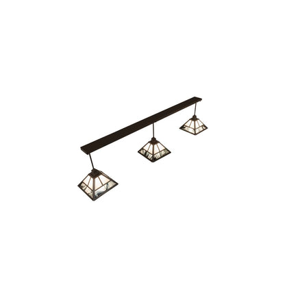 3 Light 84" Wide Linear Pendant