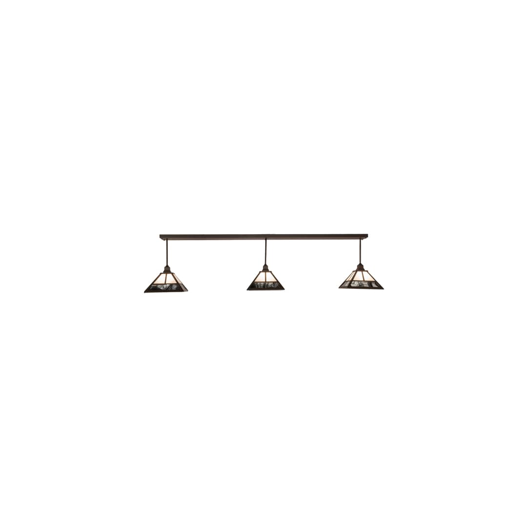 3 Light 84" Wide Linear Pendant