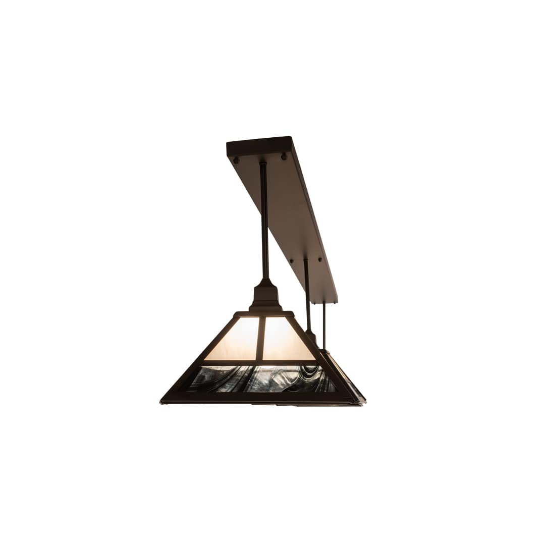 3 Light 84" Wide Linear Pendant