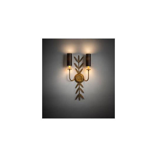 Sunflower 2 Light 24" Tall Wall Sconce