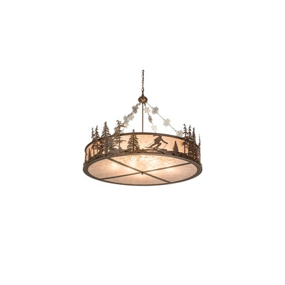 8 Light 48" Wide Pendant