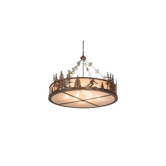 8 Light 48" Wide Pendant