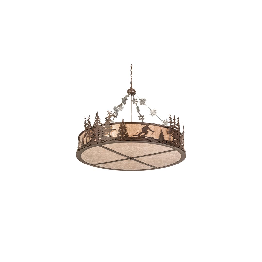 8 Light 48" Wide Pendant