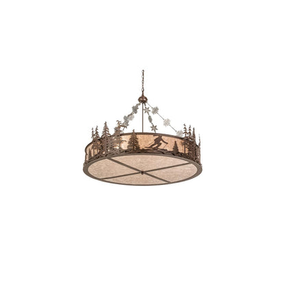 8 Light 48" Wide Pendant