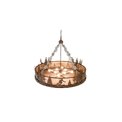 8 Light 48" Wide Pendant