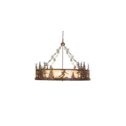 8 Light 48" Wide Pendant