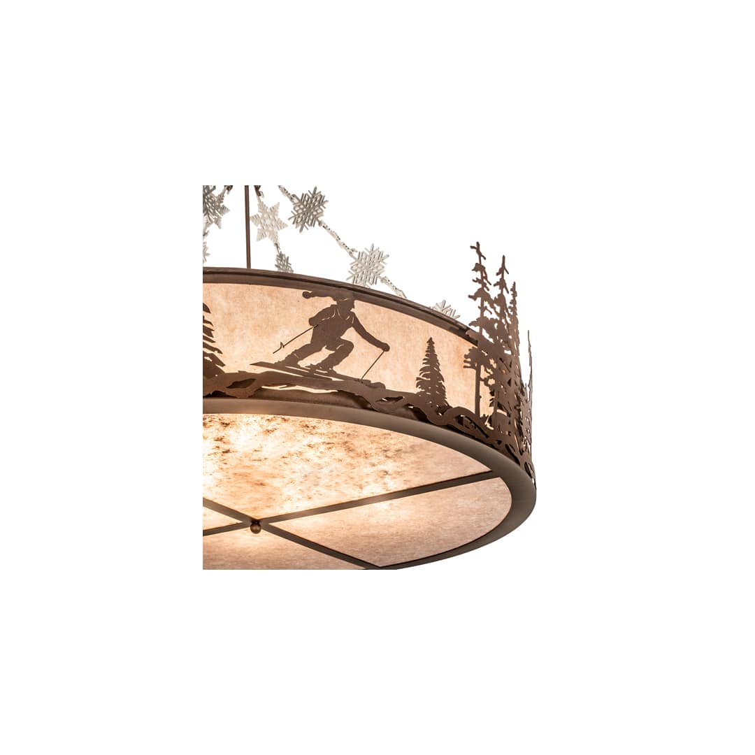 8 Light 48" Wide Pendant