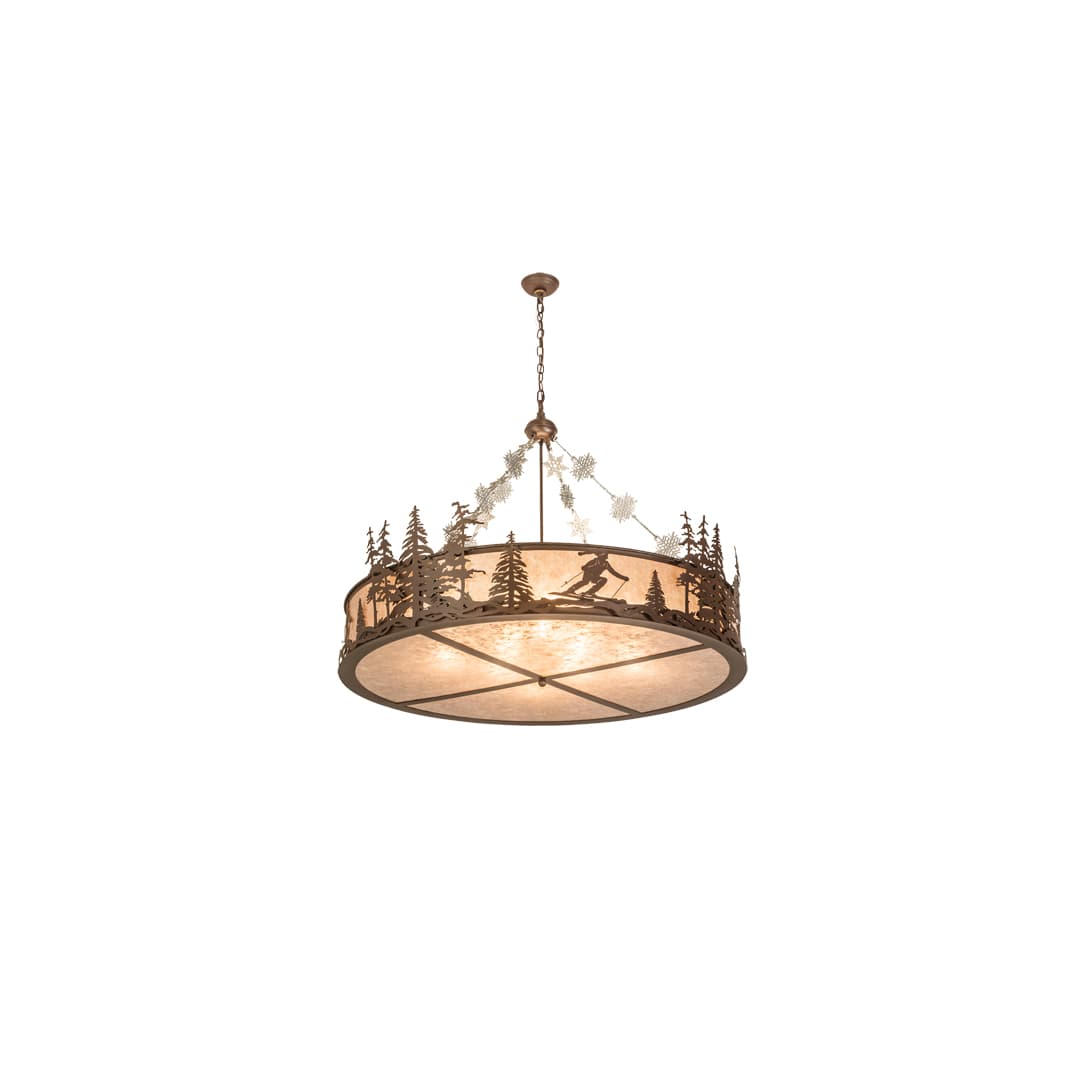 8 Light 48" Wide Pendant