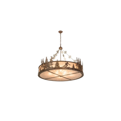 8 Light 48" Wide Pendant